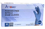 POWDER-FREE NITRILE EXAM GLOVES (M) A3 - ATOMO Dental, Inc.