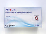 POWDER-FREE NITRILE EXAM GLOVES (S) A3 - ATOMO Dental, Inc. 