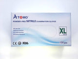 POWDER-FREE NITRILE EXAM GLOVES (XL) A3 - ATOMO Dental, Inc. 