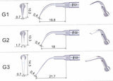 EMS type Piezo Cavitron Scaler Tips (WOODPECKER G1 G2 G3) - ATOMO Dental, Inc.