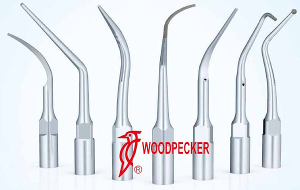 Lot De 5 Embouts Scalers Piézo Pour Détartreur Dentaire (EMS, Woodpecker) - Neuf