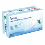 POWDER-FREE NITRILE EXAM GLOVES (XL) A4 - ATOMO Dental Supplies
