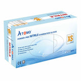 POWDER-FREE NITRILE EXAM GLOVES (XS) A4 - ATOMO Dental Supplies