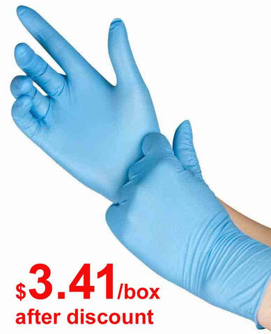 POWDER-FREE NITRILE EXAM GLOVES $3.41 - ATOMO Dental Supplies