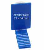 Disposable Adhesive X-Ray Sensor Holder Anterior Blue