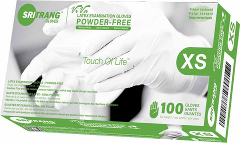 Powder-Free Latex Gloves XS (ATOMO Dental Supplies)